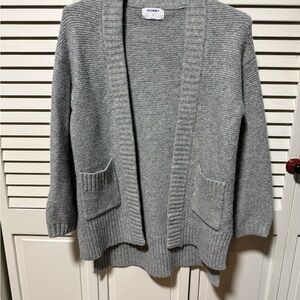 Old Navy Women's Heather Gray Cardigan